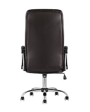 Кресло руководителя TopChairs Tower коричневое D-418 brown 3