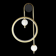 Бра Crystal Lux Rodrigo AP20W Led Black/Gold 3