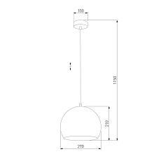 Подвесной светильник TK Lighting 2085 Yoda Black 2