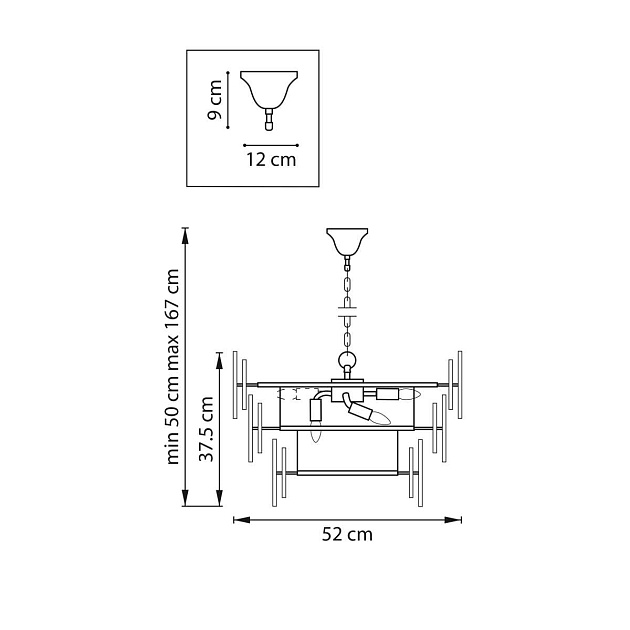 Люстра Retro Lightstar 799083 Фото № 3
