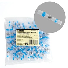 ГСИ термоусаживаемая с припоем 1,5-2,5 мм2 27A, прозрачный/голубой LD302-15-25 49158