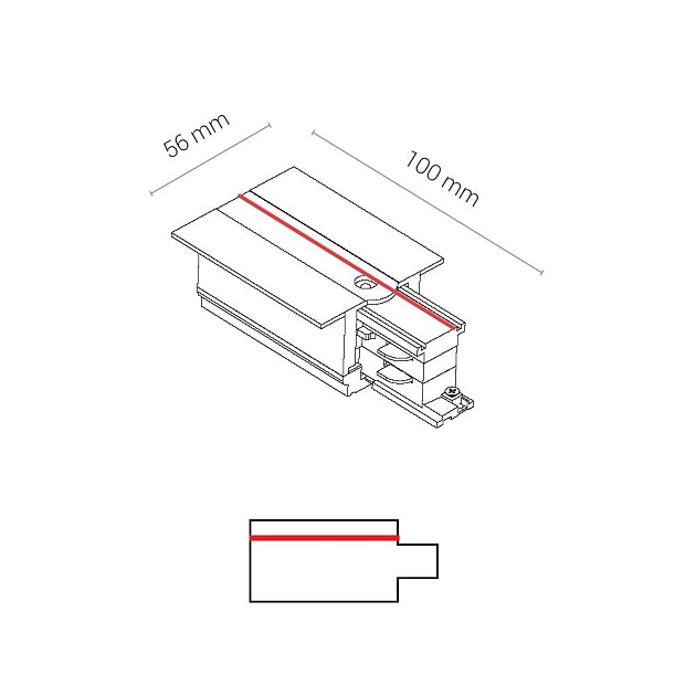 Ввод питания левый Nowodvorski Ctls Power 8235 изображение 2 Ввод питания левый Nowodvorski Ctls Power 8235 Фото № 2