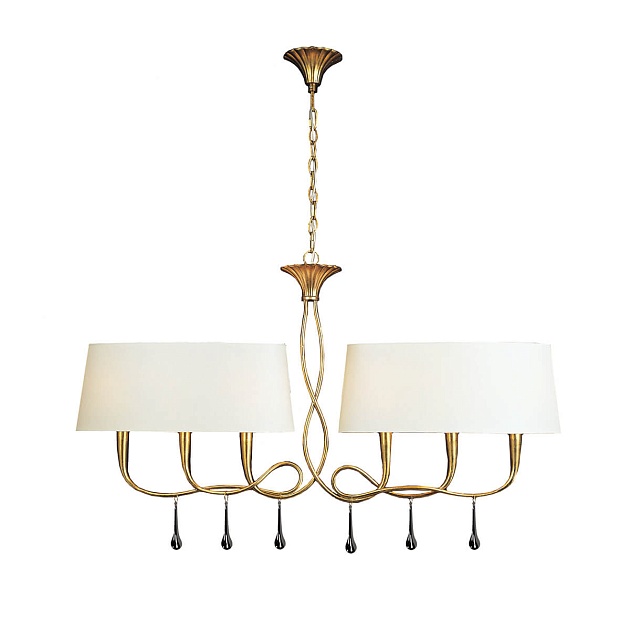 Подвесной светильник Mantra Paola Painted Gold 3541 Фото № 1