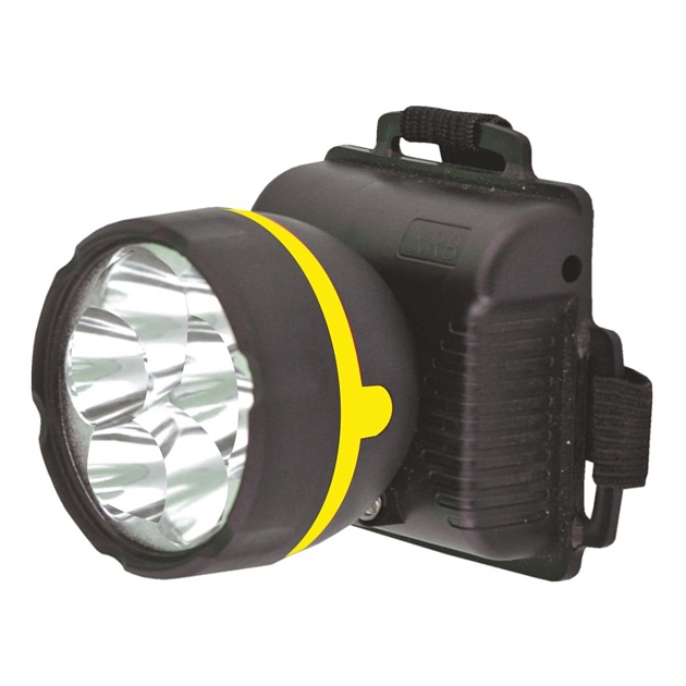 Налобный светодиодный фонарь Ultraflash Т от батареек 85х75 18 лм 909LED5 11781 Фото № 1