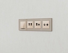 Лицевая панель AMBRELLA VOLT ALFA AP3333 1