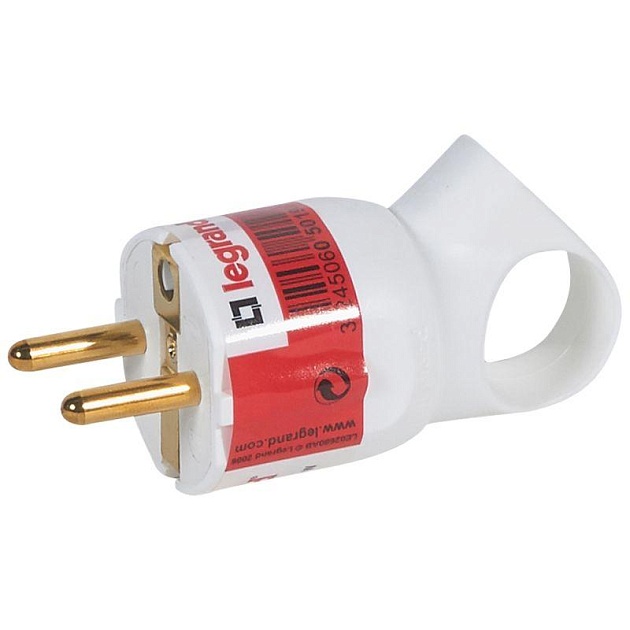 Вилка 2К+3 Legrand Helium 050190 Фото № 1
