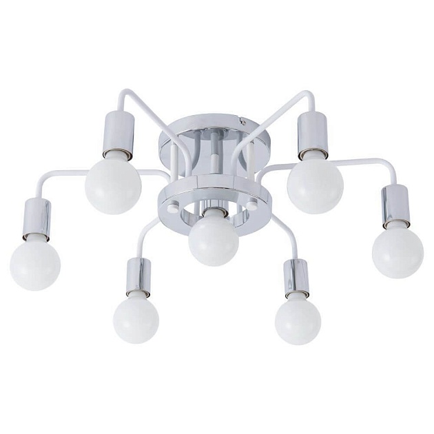 Потолочная люстра Arte Lamp A6001PL-7WH Фото № 1