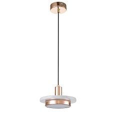 Подвесной светильник Escada 10260/1 LED*12W Gold/White marble 1