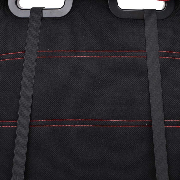 Игровое кресло AksHome Infiniti красный + черный, ткань 83803 Фото № 7