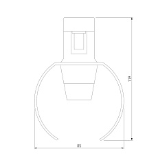 Трековый светодиодный светильник Elektrostandard Esthetic Magnetic 85119/01 a065420 4