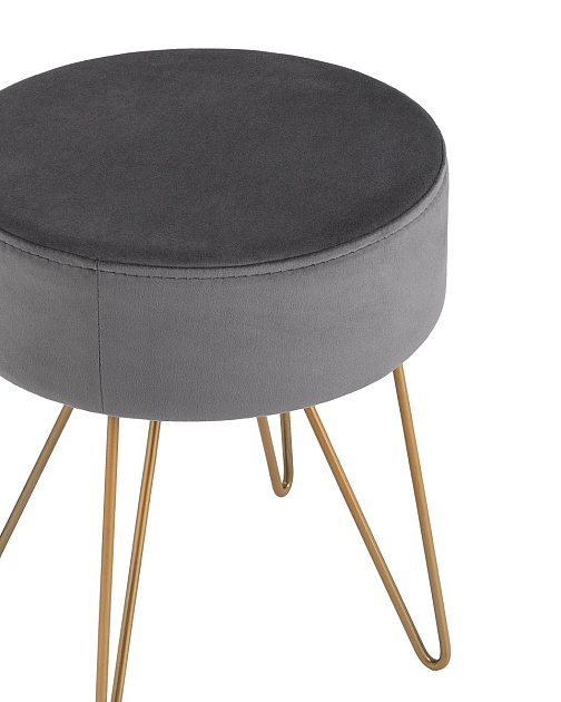 Пуф Stool Group Спейси велюр серый vd-spacy-b27 изображение 3 Пуф Stool Group Спейси велюр серый vd-spacy-b27 Фото № 3