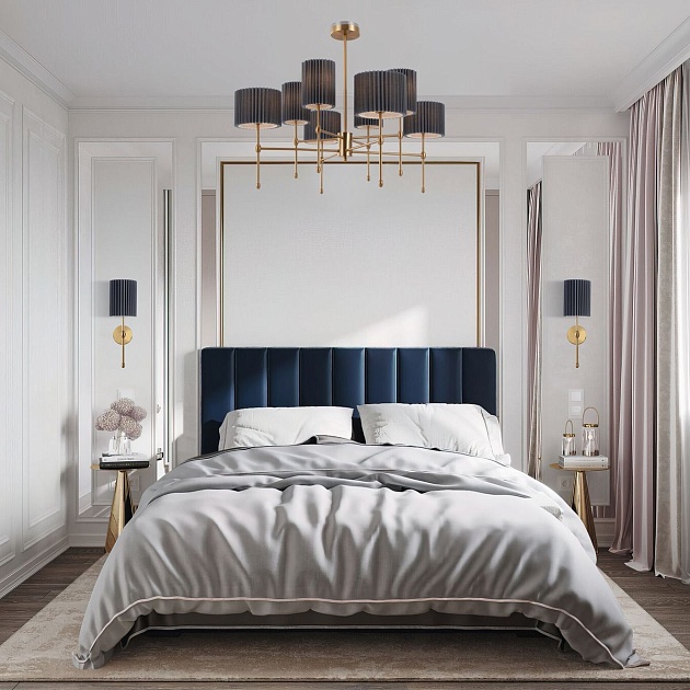 Подвесная люстра Eurosvet Notturno 60162/8 латунь изображение 5 Подвесная люстра Eurosvet Notturno 60162/8 латунь Фото № 5