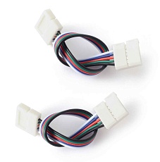Коннектор для RGBW светодиодной ленты 5050 Apeyron 12/24V (2 шт.) 09-74 3
