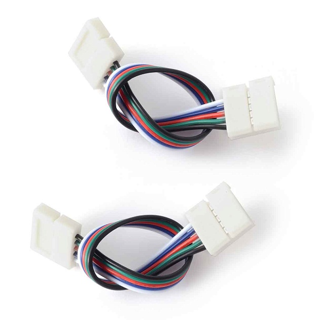 Коннектор для RGBW светодиодной ленты 5050 Apeyron 12/24V (2 шт.) 09-74 фото 4