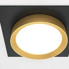 Встраиваемый светильник Maytoni Hoop DL086-GX53-SQ-BG 5