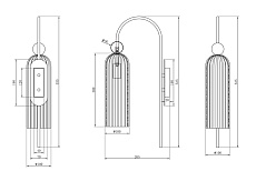 Бра Maytoni Antic MOD302WL-01CG 5