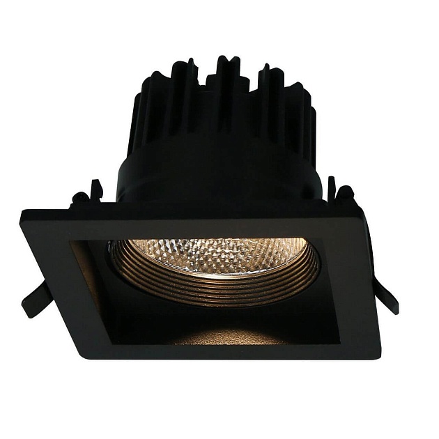 Встраиваемый светодиодный светильник Arte Lamp Privato A7018PL-1BK фото 