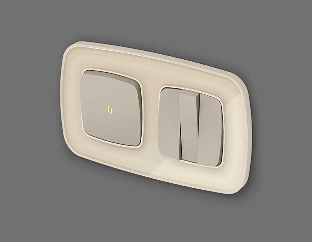 Лицевая панель выключателя AMBRELLA VOLT OP3650 Фото № 2