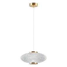 Подвесной светильник Crystal Lux Carazon  SP1 Brass