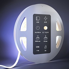 Светодиодная лента Maytoni 14,4W/m 608LED/m COB от теплого до холодного 5M 201125 1