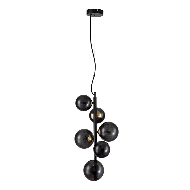 Подвесная люстра Indigo Molecola 11018/6P Black V000197 Фото № 2