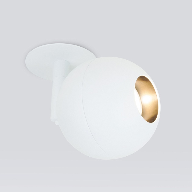 Встраиваемый светодиодный спот Elektrostandard Ball 9925 LED 8W 4200K белый a053734 фото 2