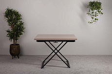 Стол-трансформер Levmar Compact G41/S53 Капучино глянец/опоры черные 7125110714 3