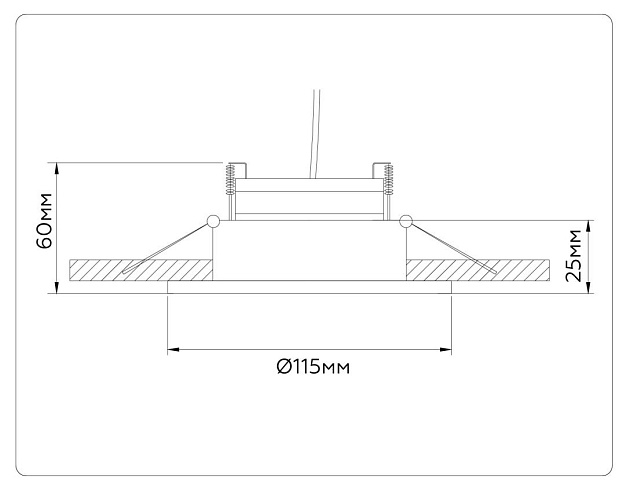 Встраиваемый светильник Ambrella light TECHNO SPOT TN52333 Фото № 8