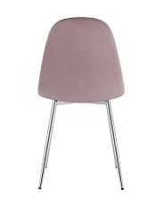 Кухонный стул Stool Group Валенсия SN велюр розовый хромированные ножки OS-001L HLR-25 sl 3