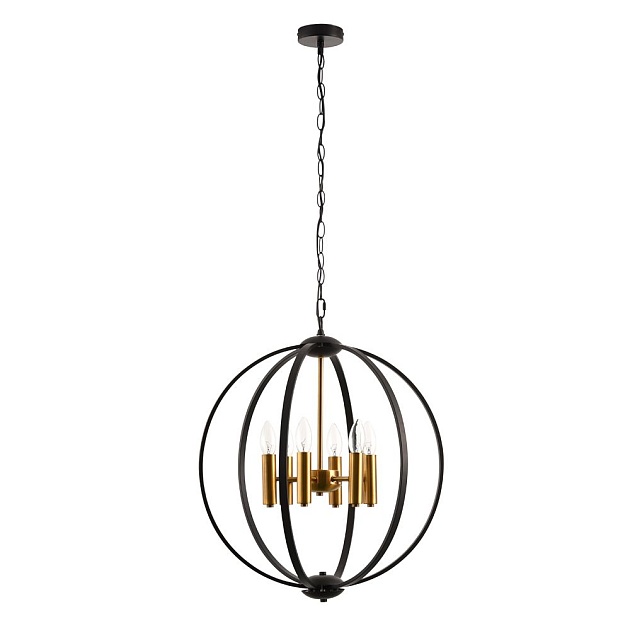 Подвесная люстра Arte Lamp Castula A7013SP-6BK Фото № 1
