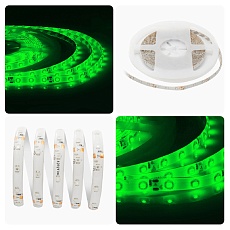 Светодиодная влагозащищенная лента Apeyron 4,8W/m 60LED/m 3528SMD зеленый 5M 00-07 1