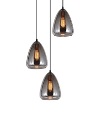 Подвесная люстра Lumina Deco Braga LDP 6841-3 GY 1