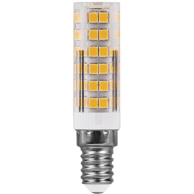 Лампа светодиодная Feron E14 7W 6400K прозрачная LB-433 25986 фото 