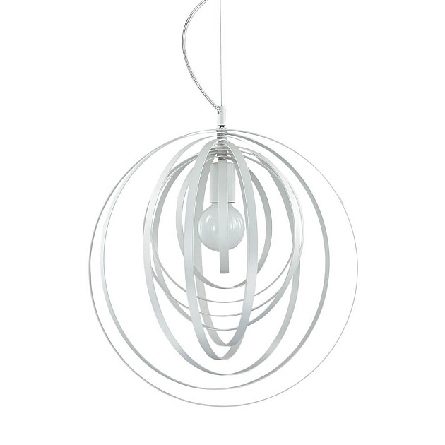 Подвесной светильник Ideal Lux Disco SP1 Bianco 103723 изображение 1 Подвесной светильник Ideal Lux Disco SP1 Bianco 103723 Фото № 1