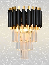 Настенный светильник Natali Kovaltseva Darian 76017/2W Gold Black 3