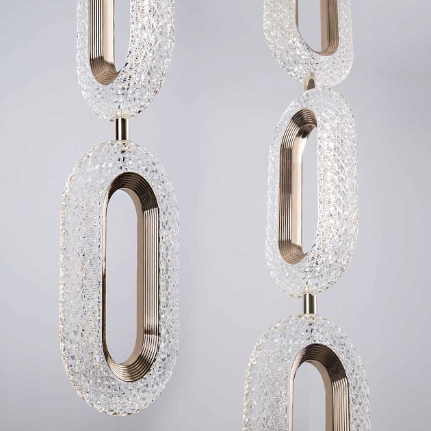 Подвесной светодиодный светильник Modelux Modestyle MS.1120.3 GD Фото № 2