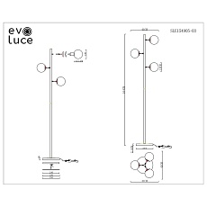 Торшер Evoluce Lacotta SLE154905-03 1