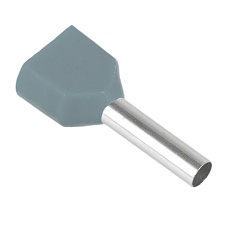 Наконечник штыревой втулочный изолированный НШВИ(2) 0,75-10 LD406-7510 50384 4