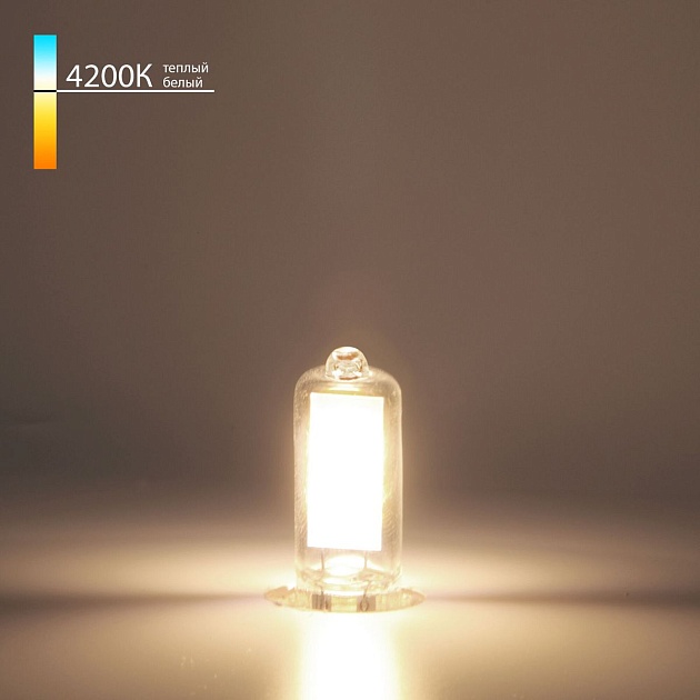 Лампа светодиодная Elektrostandard G9 5W 4200K прозрачная BLG915 a058835 фото 