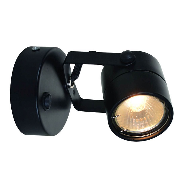 Спот Arte Lamp Lente A1310AP-1BK Фото № 1