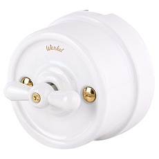 Набор винтов Werkel для накладного выключателя Ретро золото WL18-21-01 4690389105890 1