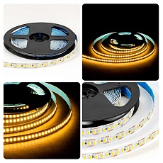 Светодиодная лента OGM 14,4W/m 180LED/m 2835SMD теплый белый 5M LSE-262 1