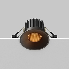 Встраиваемый светодиодный светильник Maytoni Technical Round DL058-12W2.7K-B 4