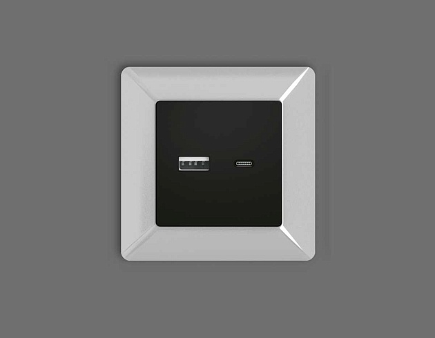 Лицевая панель розетки AMBRELLA VOLT AP8110 изображение 2 Лицевая панель розетки AMBRELLA VOLT AP8110 Фото № 2