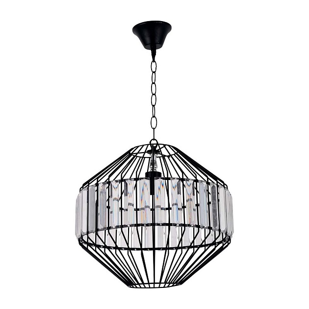 Подвесной светильник ЭкономСвет 20028/1BK Фото № 1