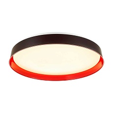 Настенно-потолочный светодиодный светильник Sonex Color Tuna Red 7710/EL 3