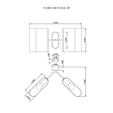 Бра Moderli Metalicana V11809-2W 1