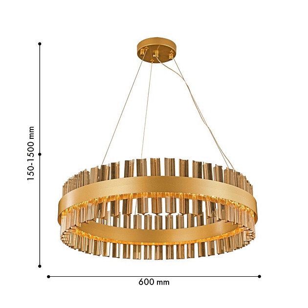Подвесной светодиодный светильник Favourite Marquis 4263-6P Фото № 2