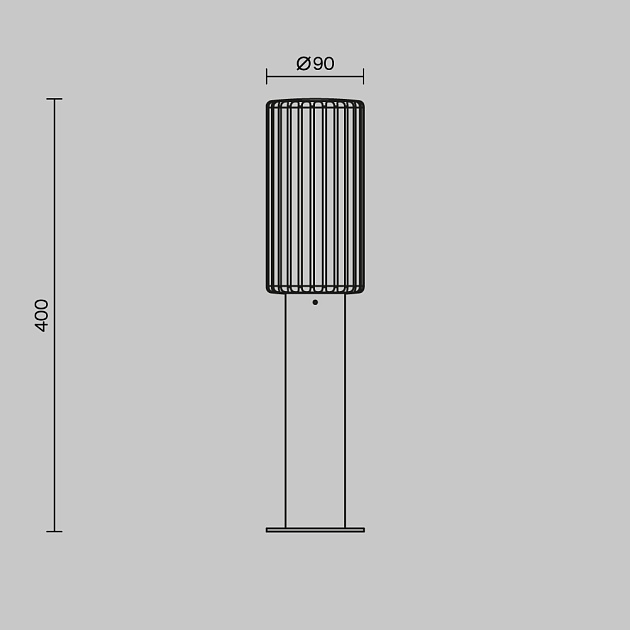 Ландшафтный светильник Maytoni Outdoor O502FL-01B Фото № 3