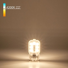 Лампа светодиодная филаментная Elektrostandard G9 3W 4200K прозрачная a049867 1